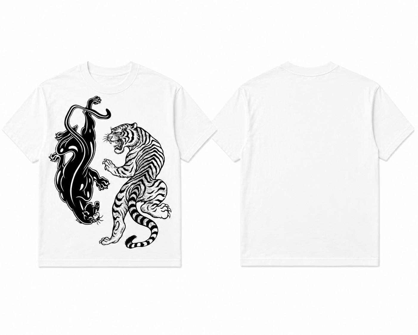 Tiger and Panther Tee
