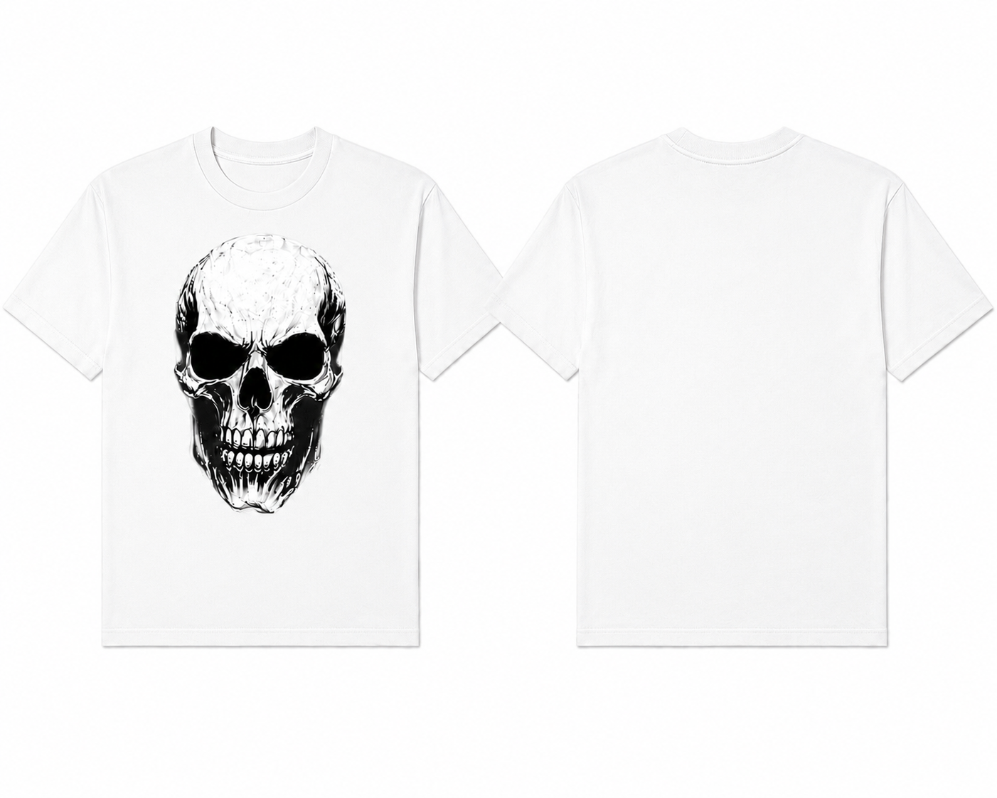 Skull Tee (White)