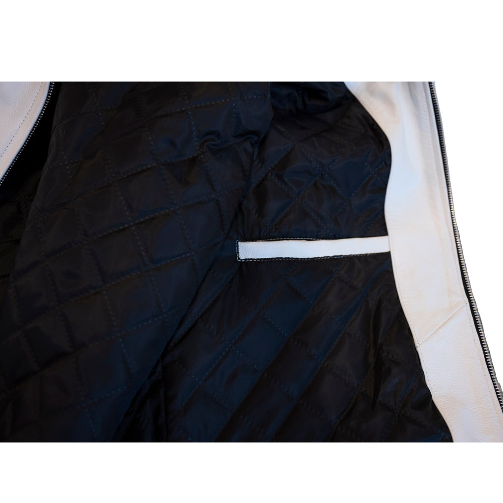 The World is Your Gallery Leather Jacket