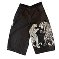 Heavy Denim Long Shorts