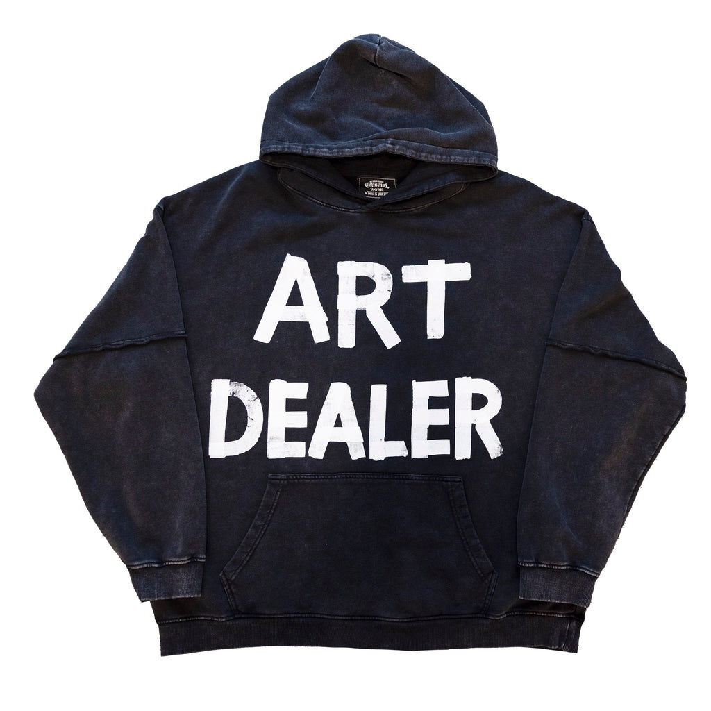 Art Dealer Tape Hoodie (Black)