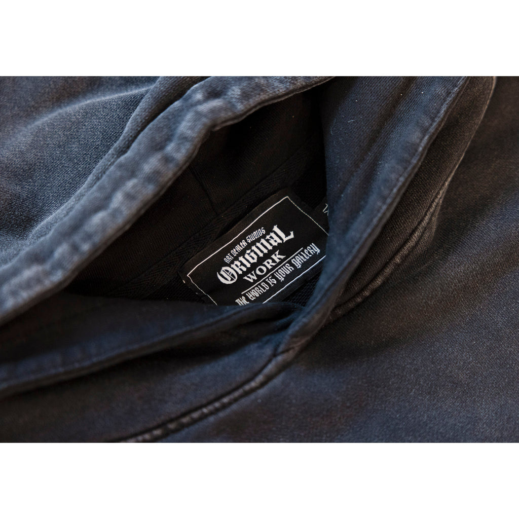 Art Dealer Tape Hoodie (Black)