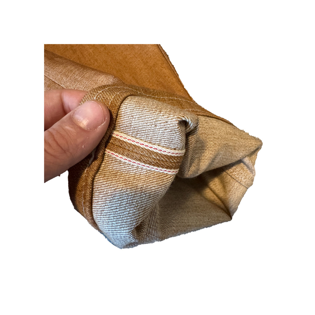 Brown Selvedge Denim Jeans
