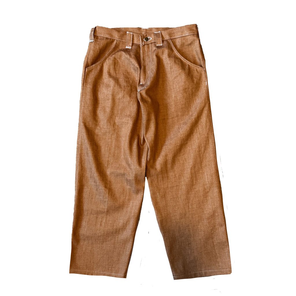 Brown Selvedge Denim Jeans