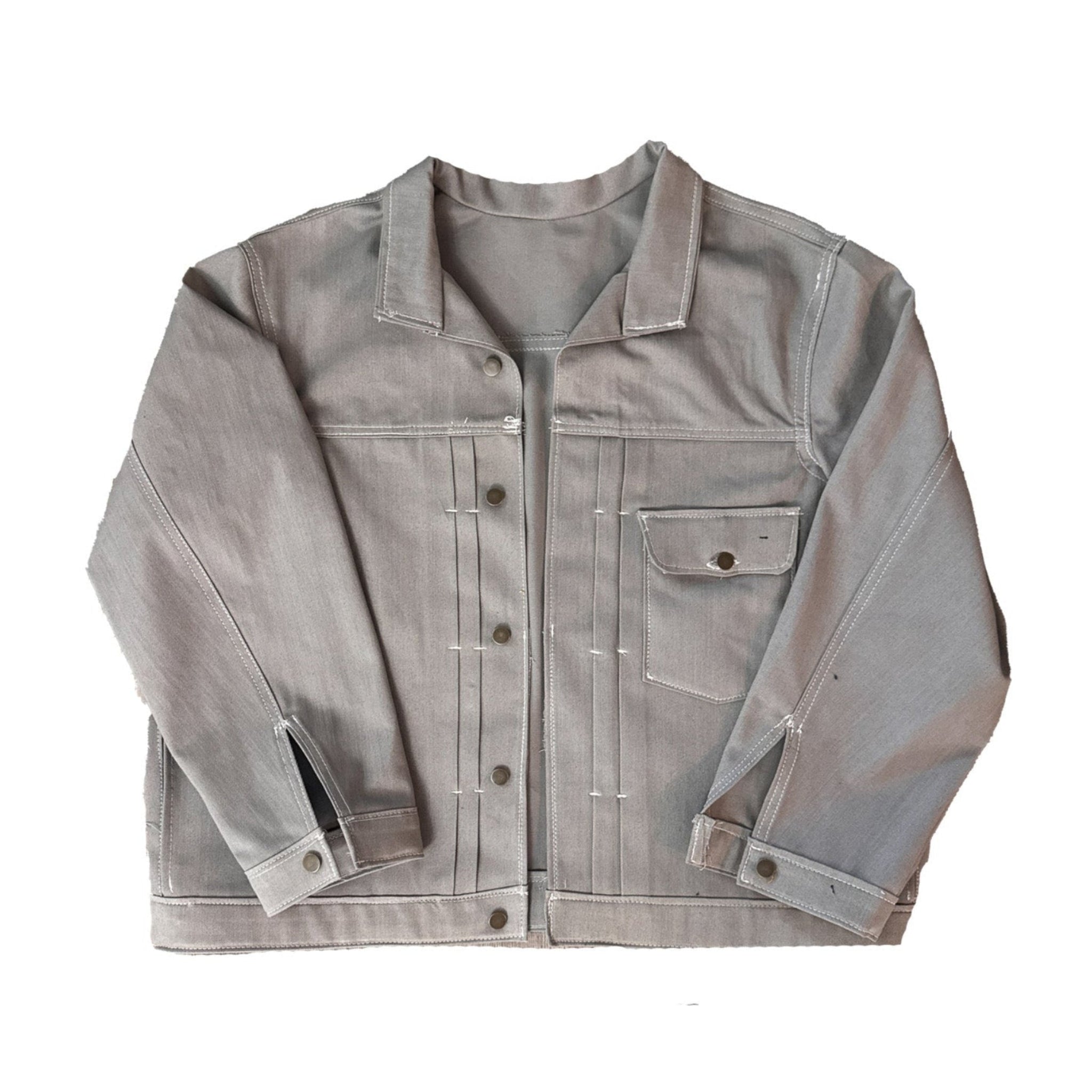 Grey Denim Jacket