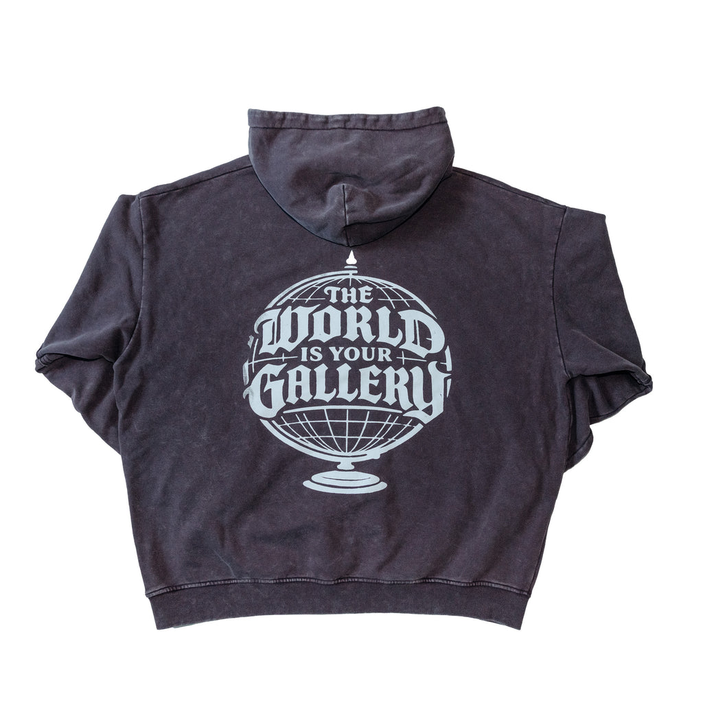 The World Is Your Gallery Hoodie