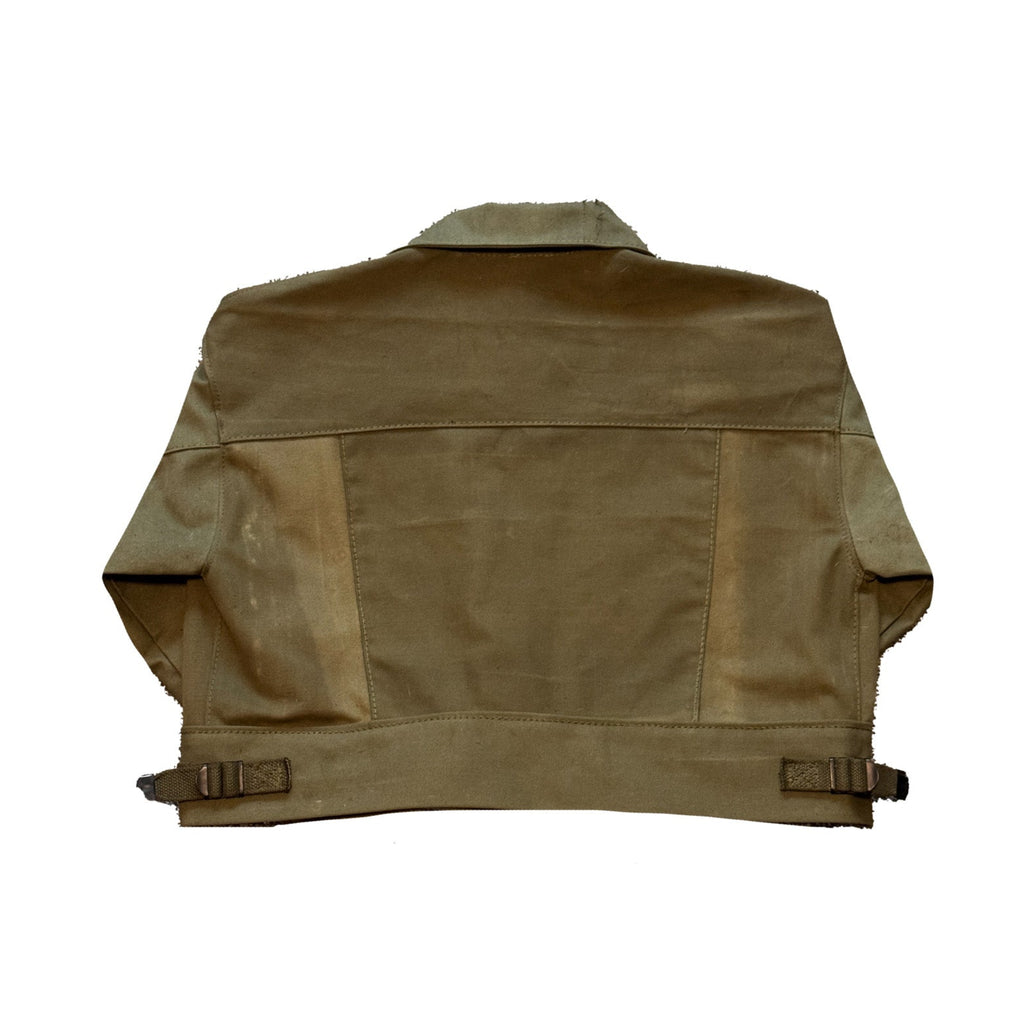 WW2 Military Stretcher Cropped Jacket